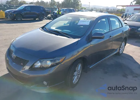 2010 Toyota Corolla S z USA, uszkodzony, nr VIN 1NXBU4EE6AZ255900